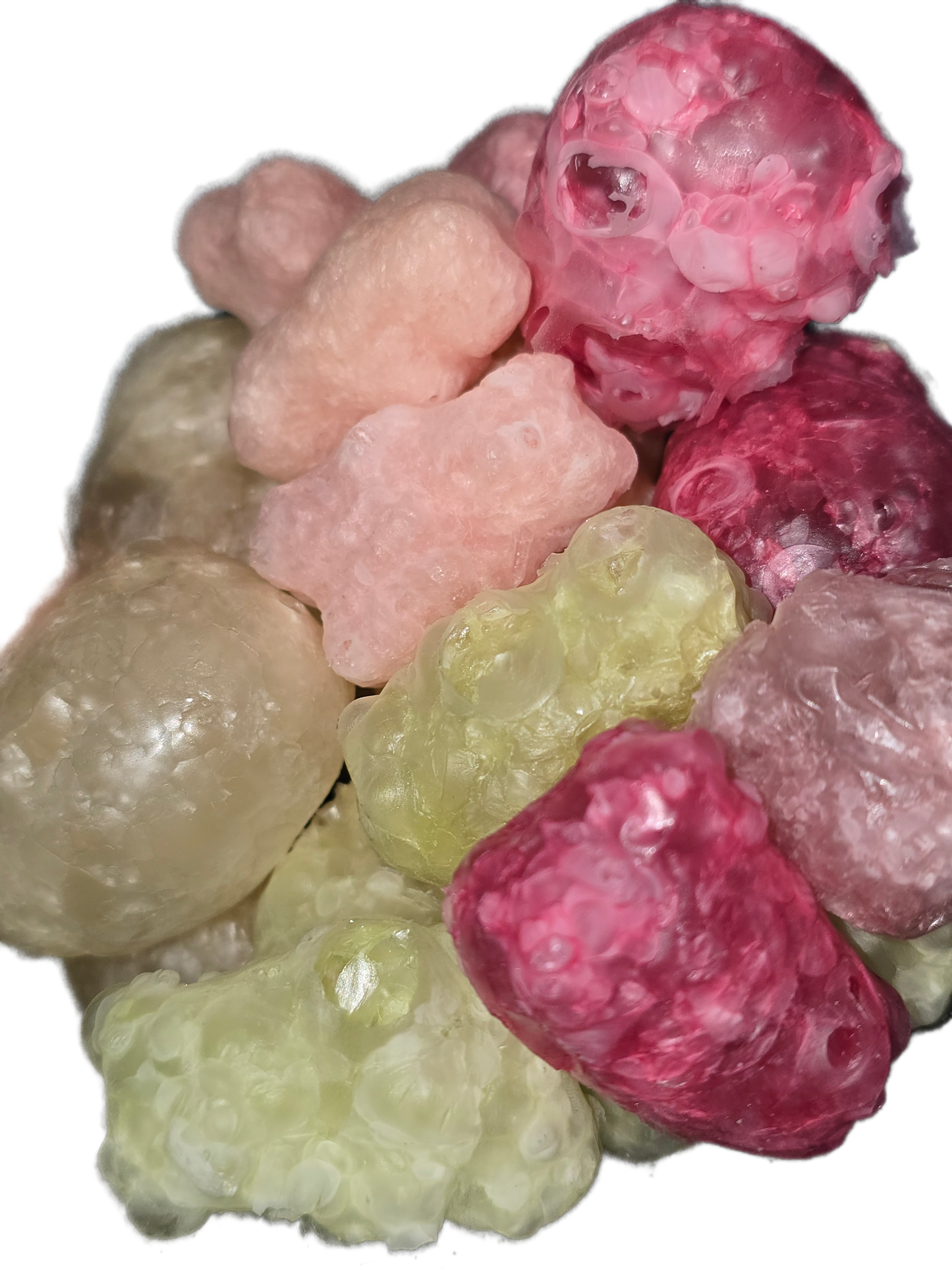 All natural freeze dried gummy bears Cloud 9 Cloud bears tropical fruit flavor