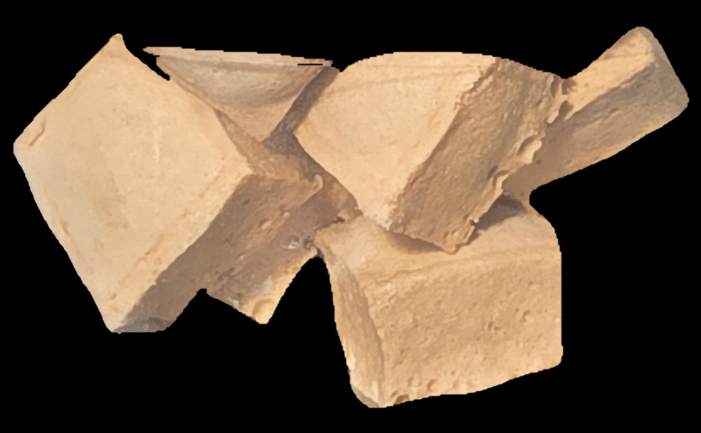 Freeze dried mocha marbit clouds