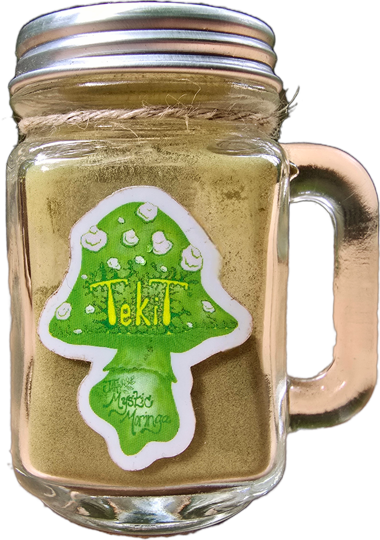 Moringa drink mix gingko lions mane mushroom green drink powdered beverage mix matcha style beverage organic raw functional Fungi mushroom