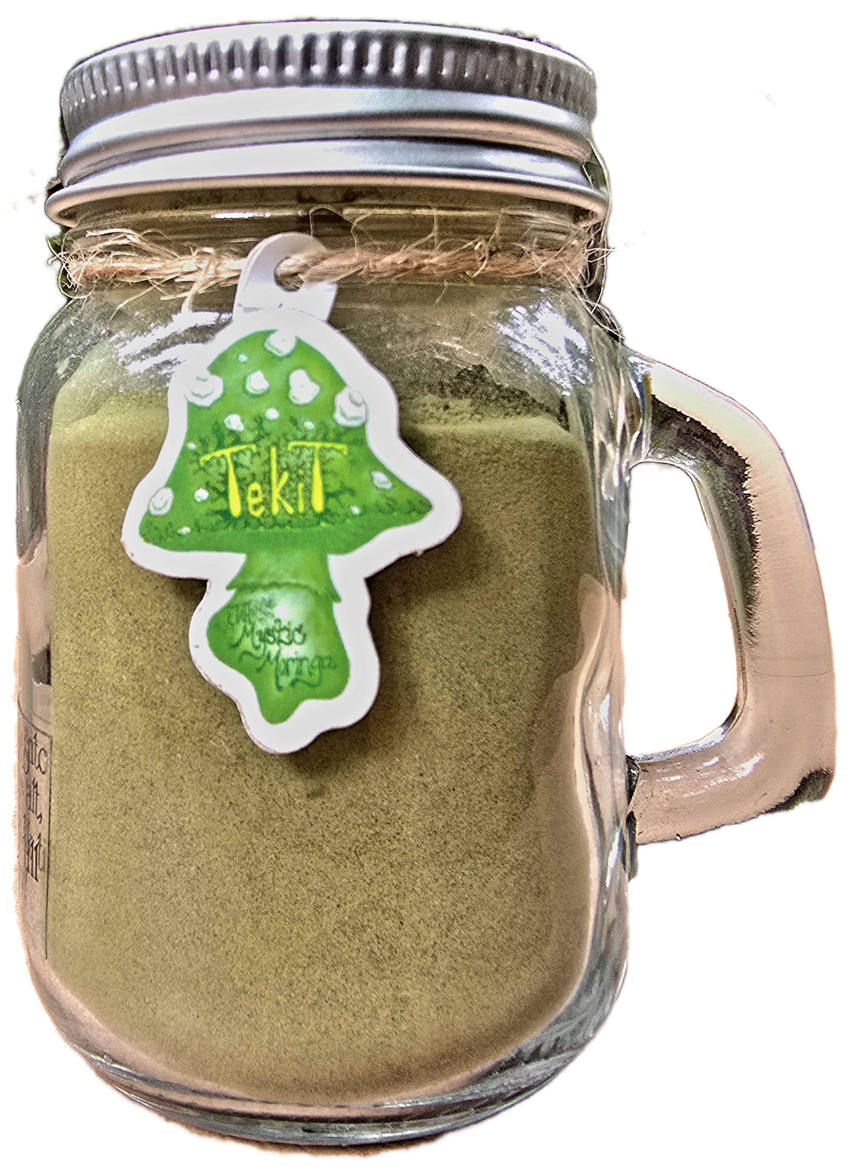 Tekit Superfoods Jah Mystic moringa drink mix green drink moringa gingko  Lion's Mane Mushroom energizing caffeine free beverage powder