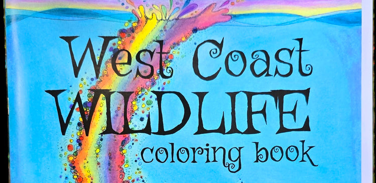 West Coast Wildlife Coloring Book