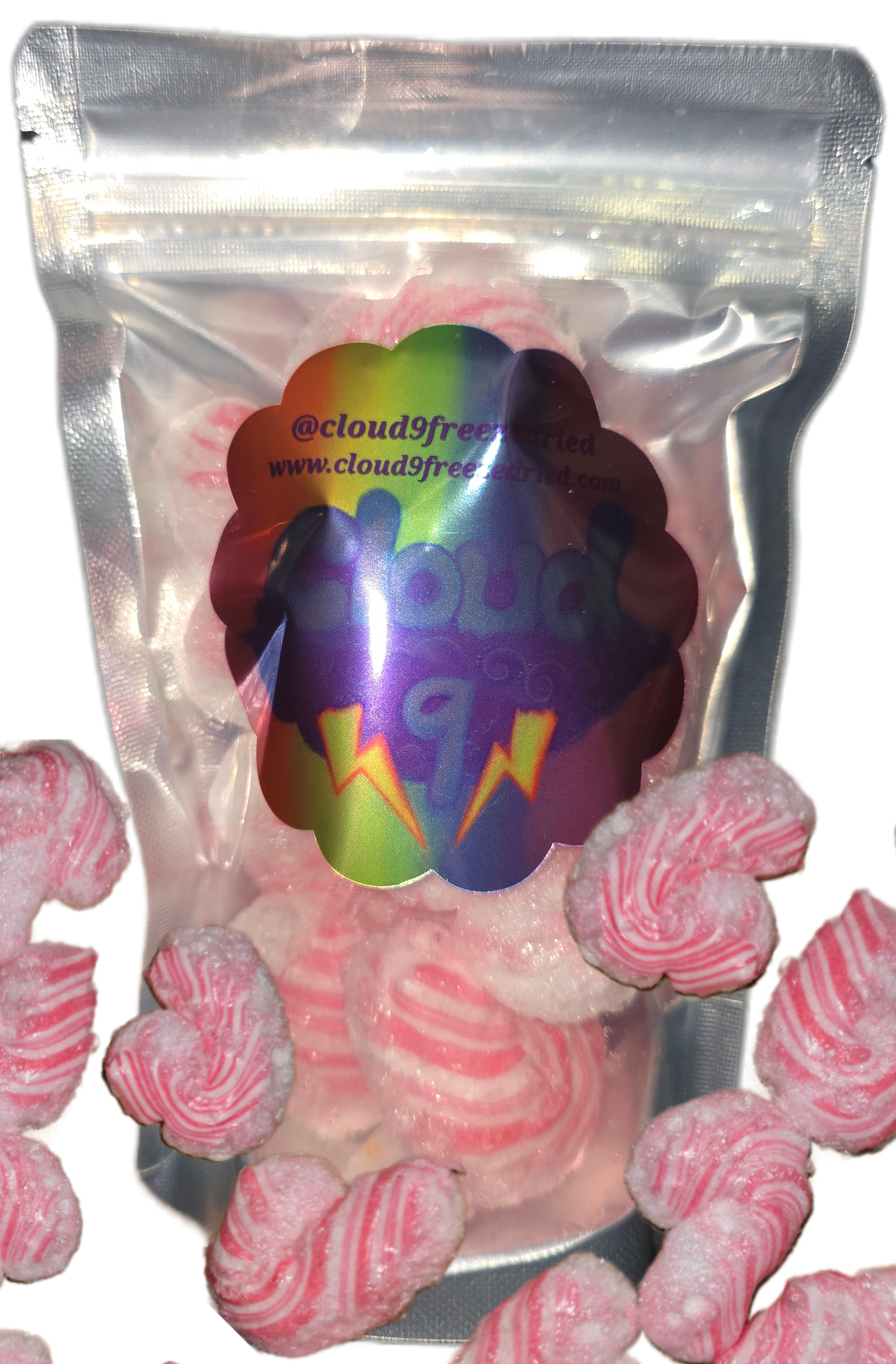 All Natural CANDY CANE CLOUDS