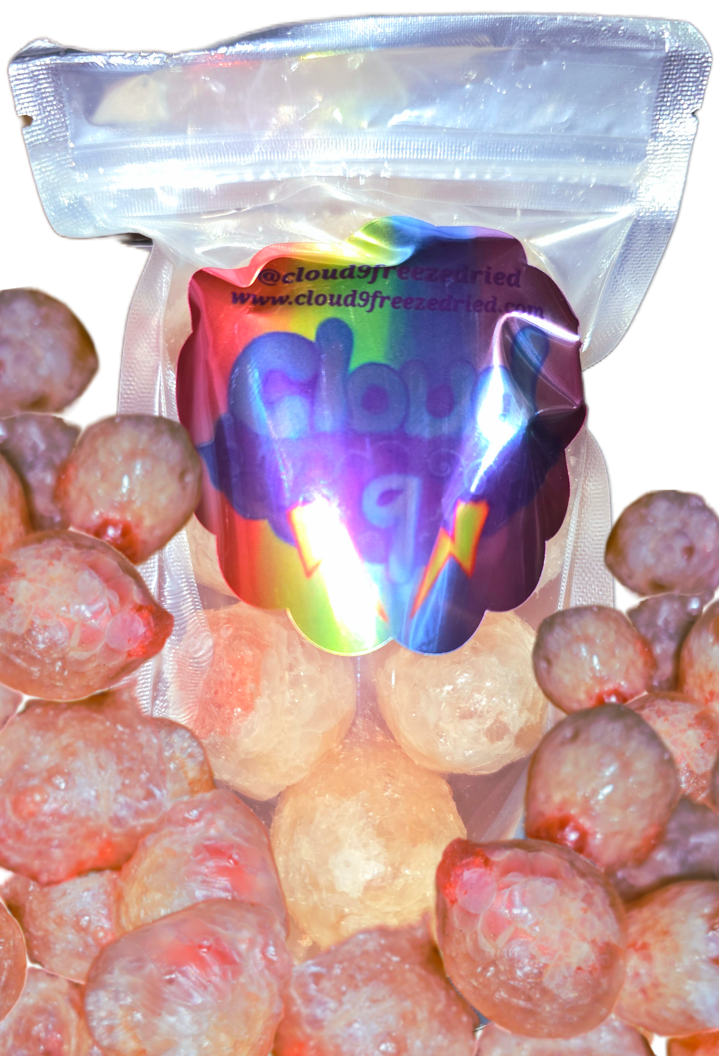 All Natural PEACH CLOUDS