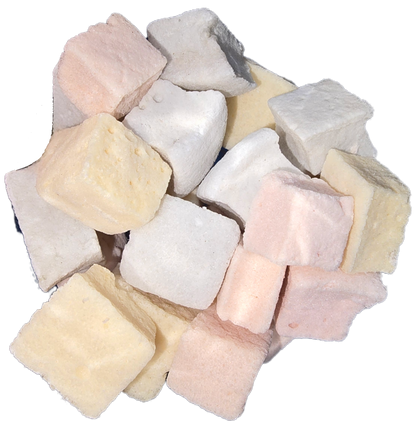 Freeze dried wildflower marshmallows  gourmet handcrafted organic all natural candy marbit