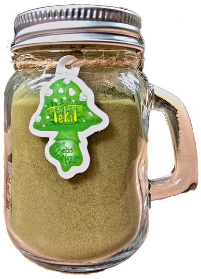 Tekit Superfoods Jah Mystic moringa drink mix green drink moringa gingko  Lion's Mane Mushroom energizing caffeine free beverage powder